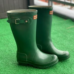 Original Hunter Rain Boots: Hunter Green